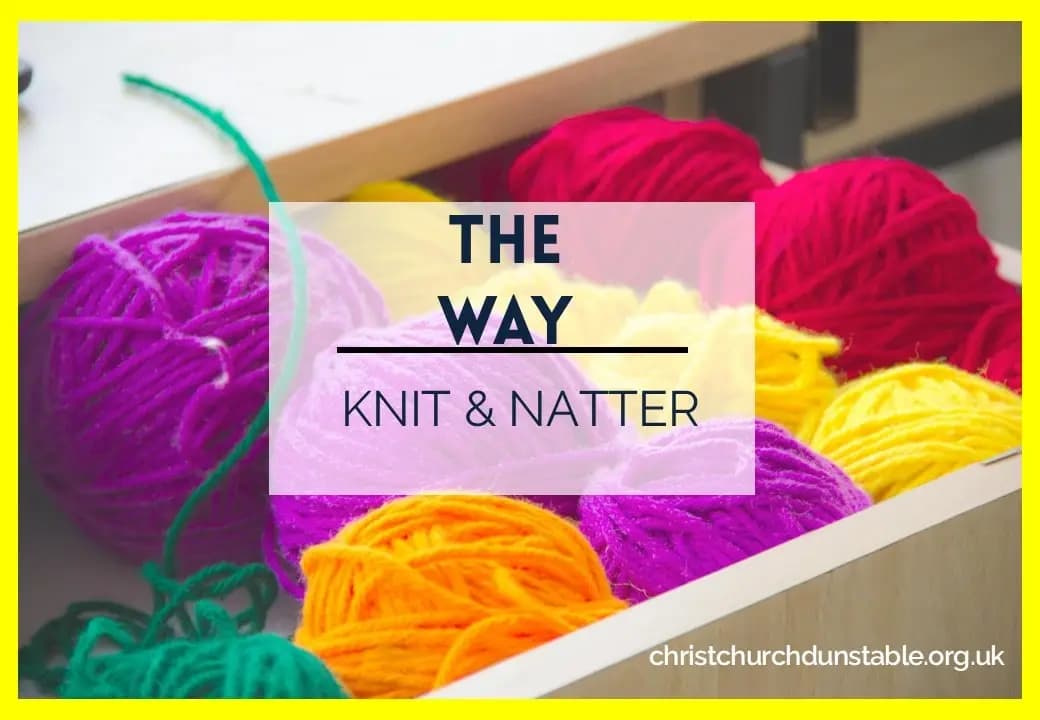 Knit & Natter event at The Way Coffee House